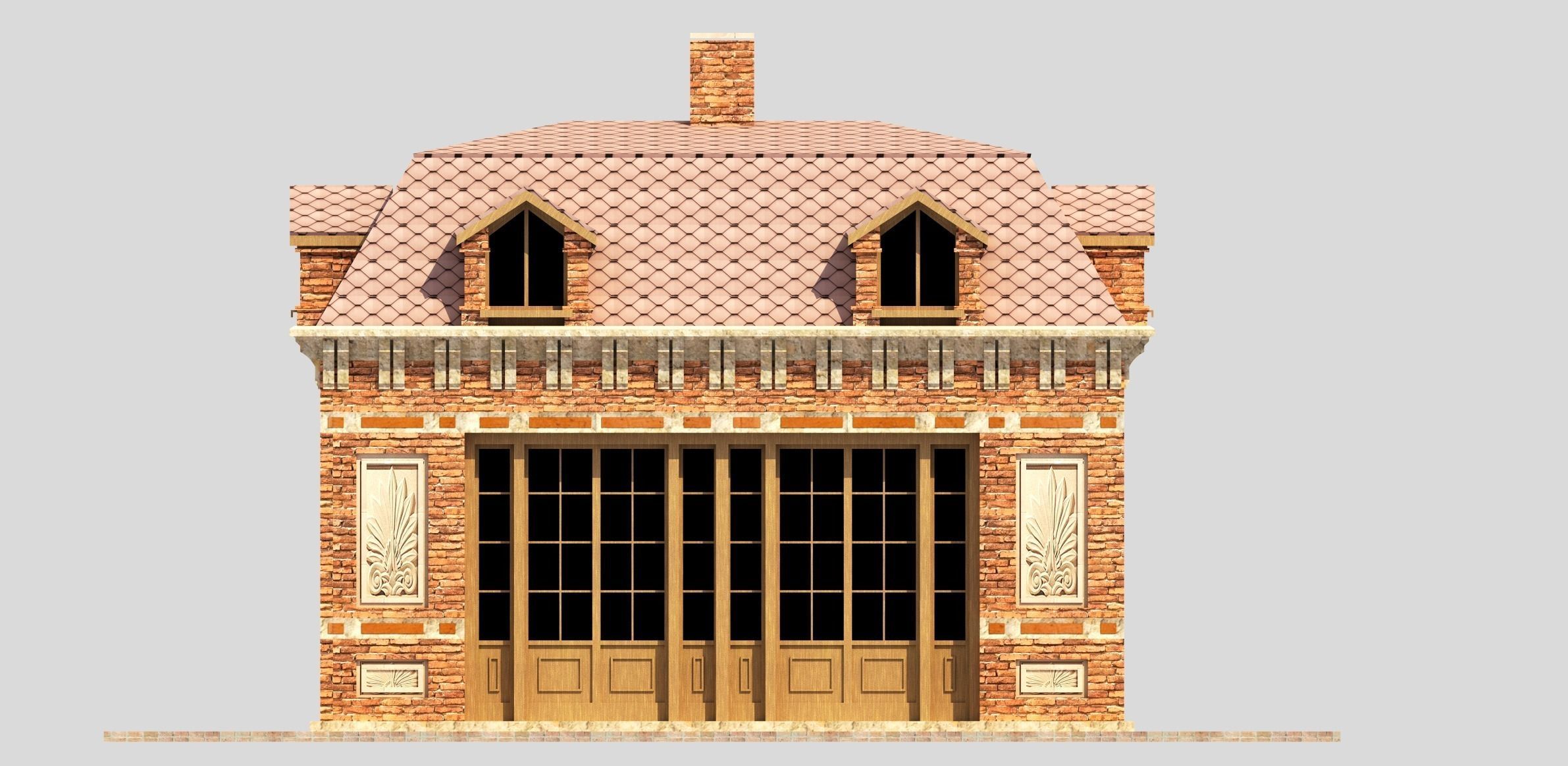 building the garden 3D model_2