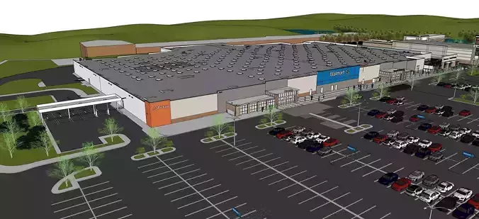 Super-Walmart - entire model