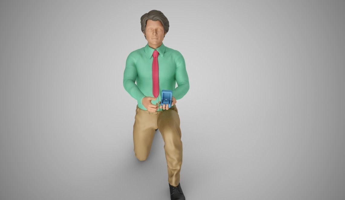 Marriage Proposal 3D print model_10