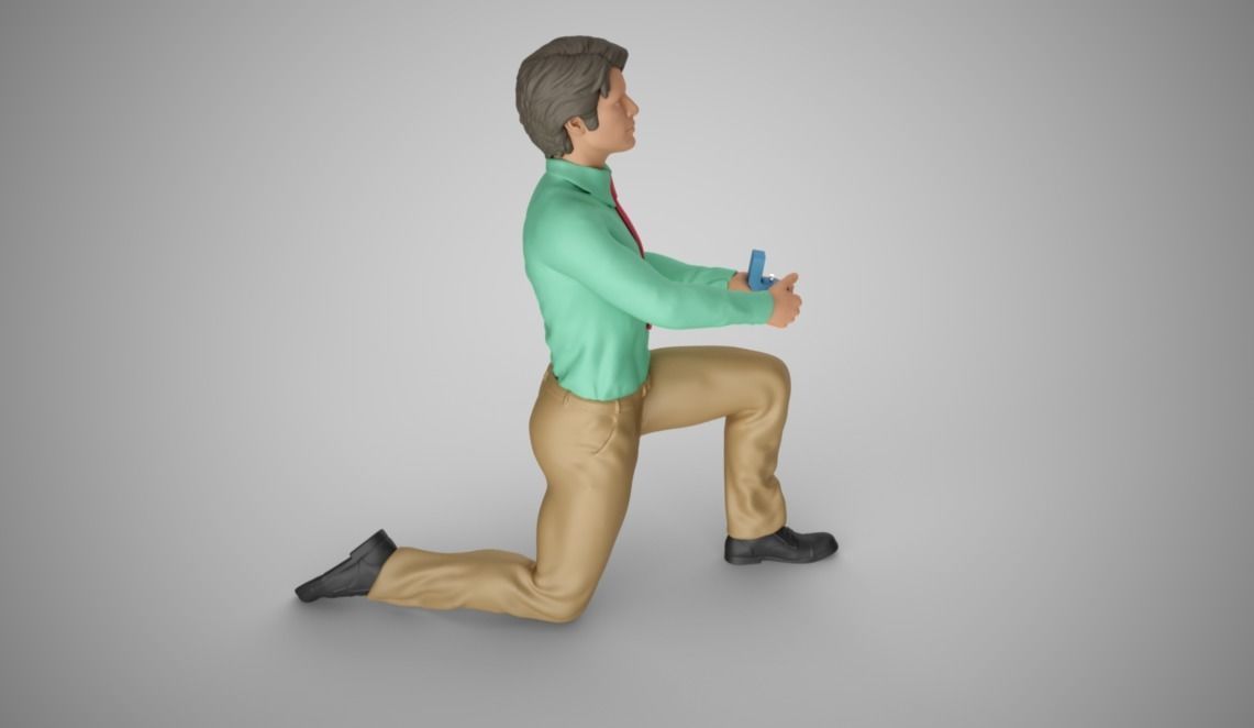 Marriage Proposal 3D print model_4