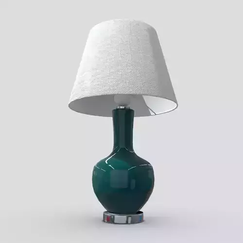 Table Lamp 2 Low-poly 3D model