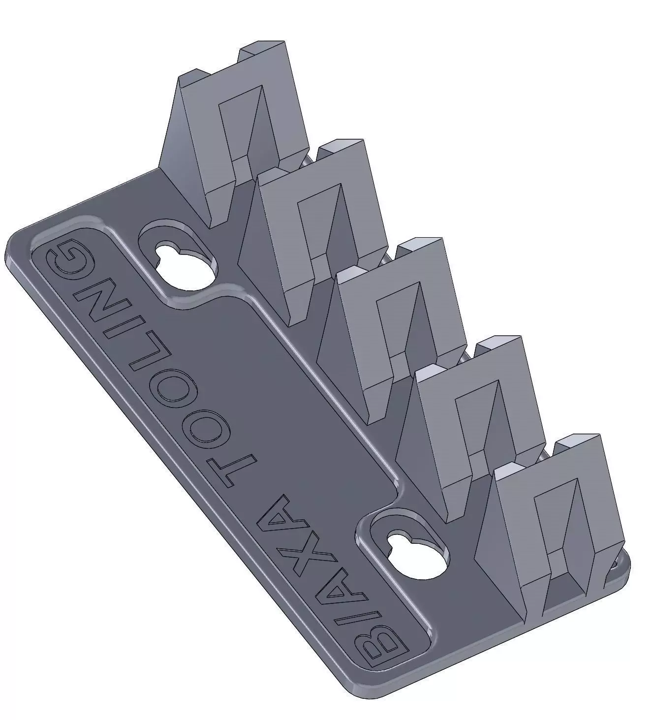 BXA or AXA Quick Change Lathe Tooling Holder 3D print model_0