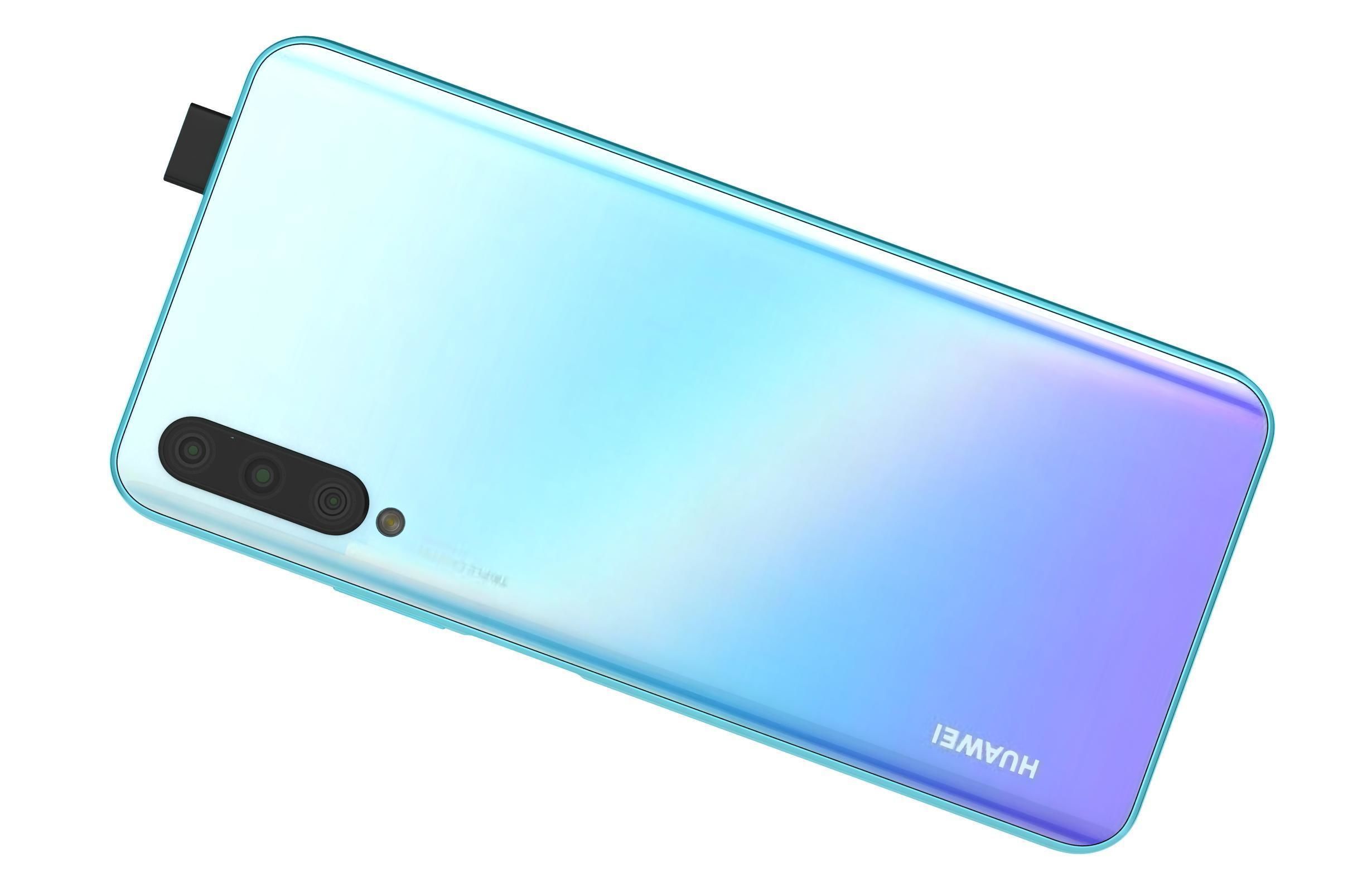 Huawei P Smart Pro 2019 Breathing Crystal 3D model_9