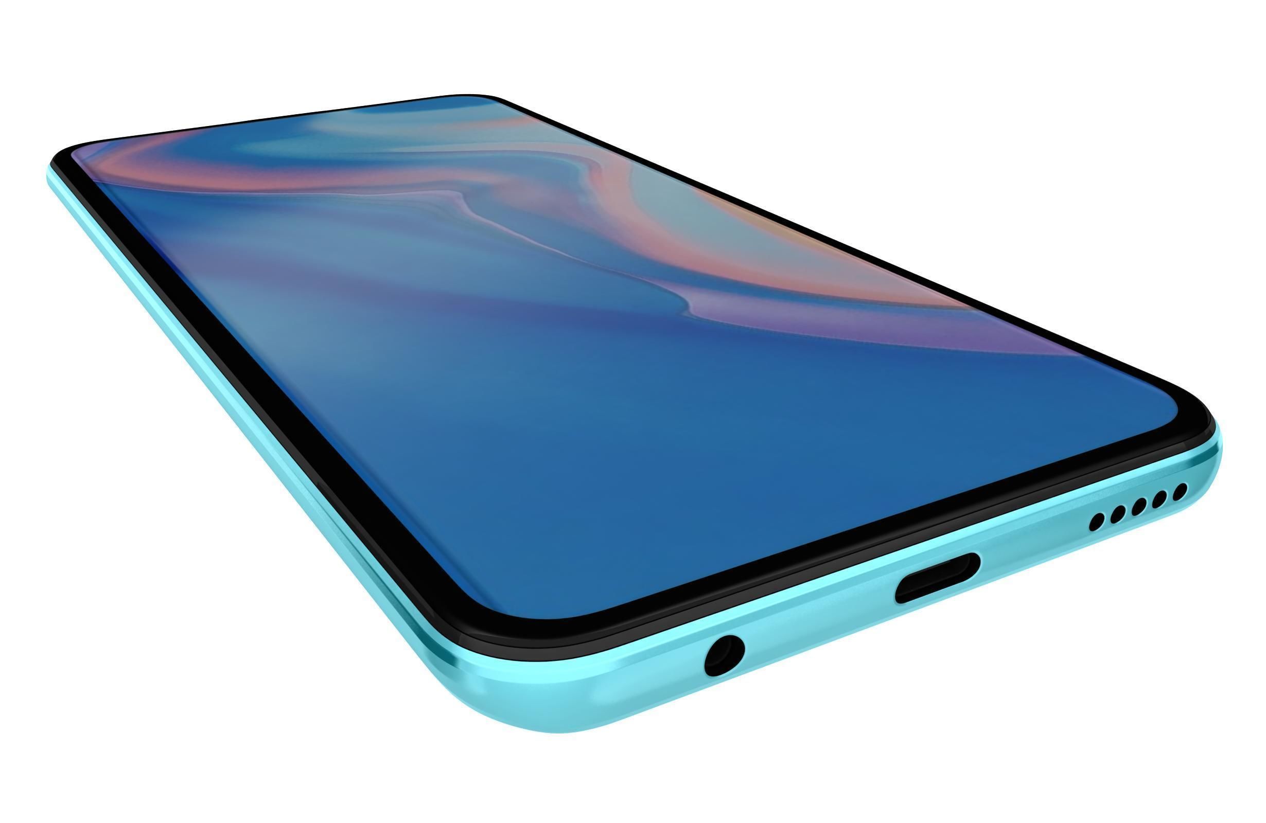 Huawei P Smart Pro 2019 Breathing Crystal 3D model_10