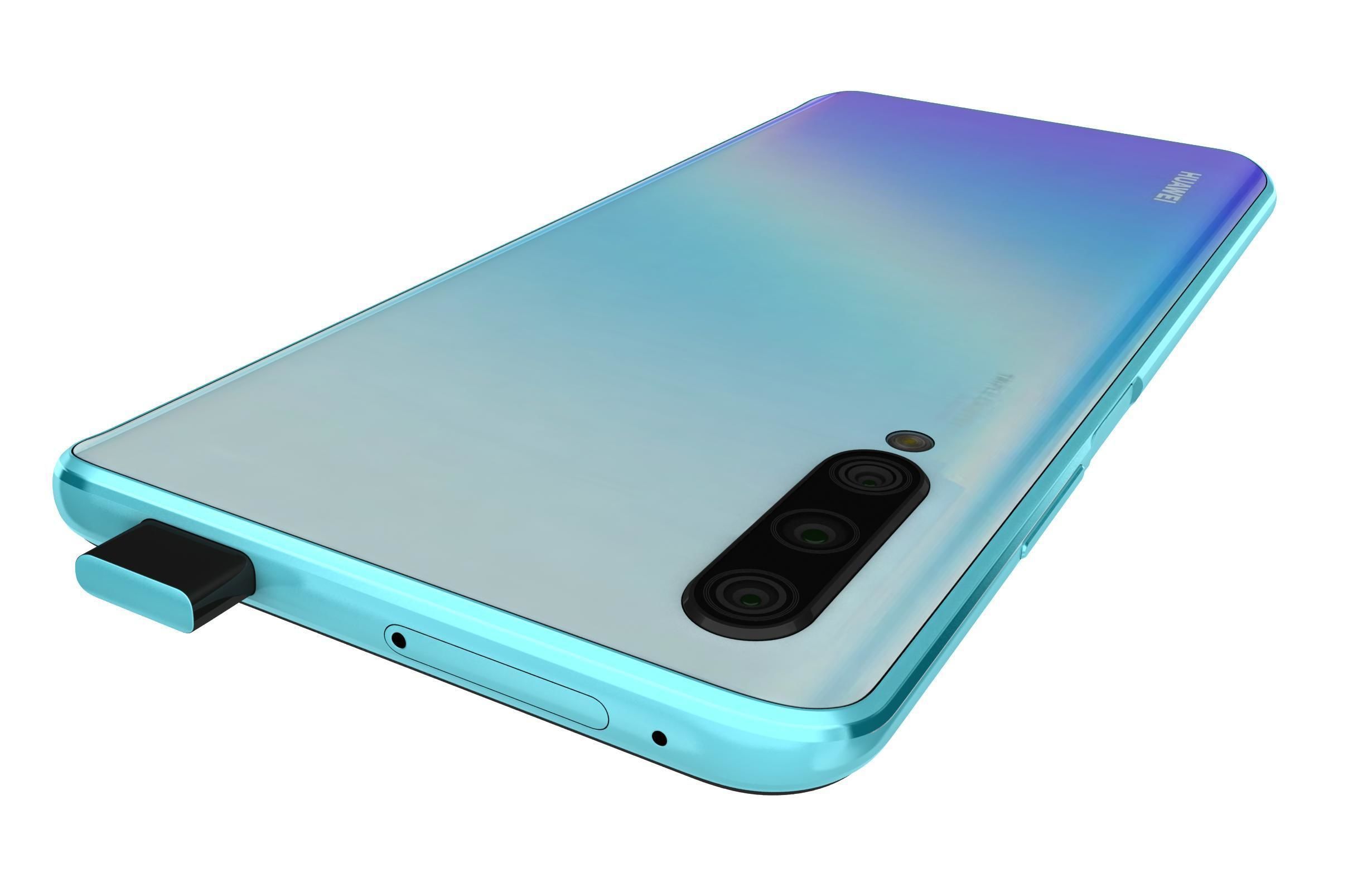 Huawei P Smart Pro 2019 Breathing Crystal 3D model_13