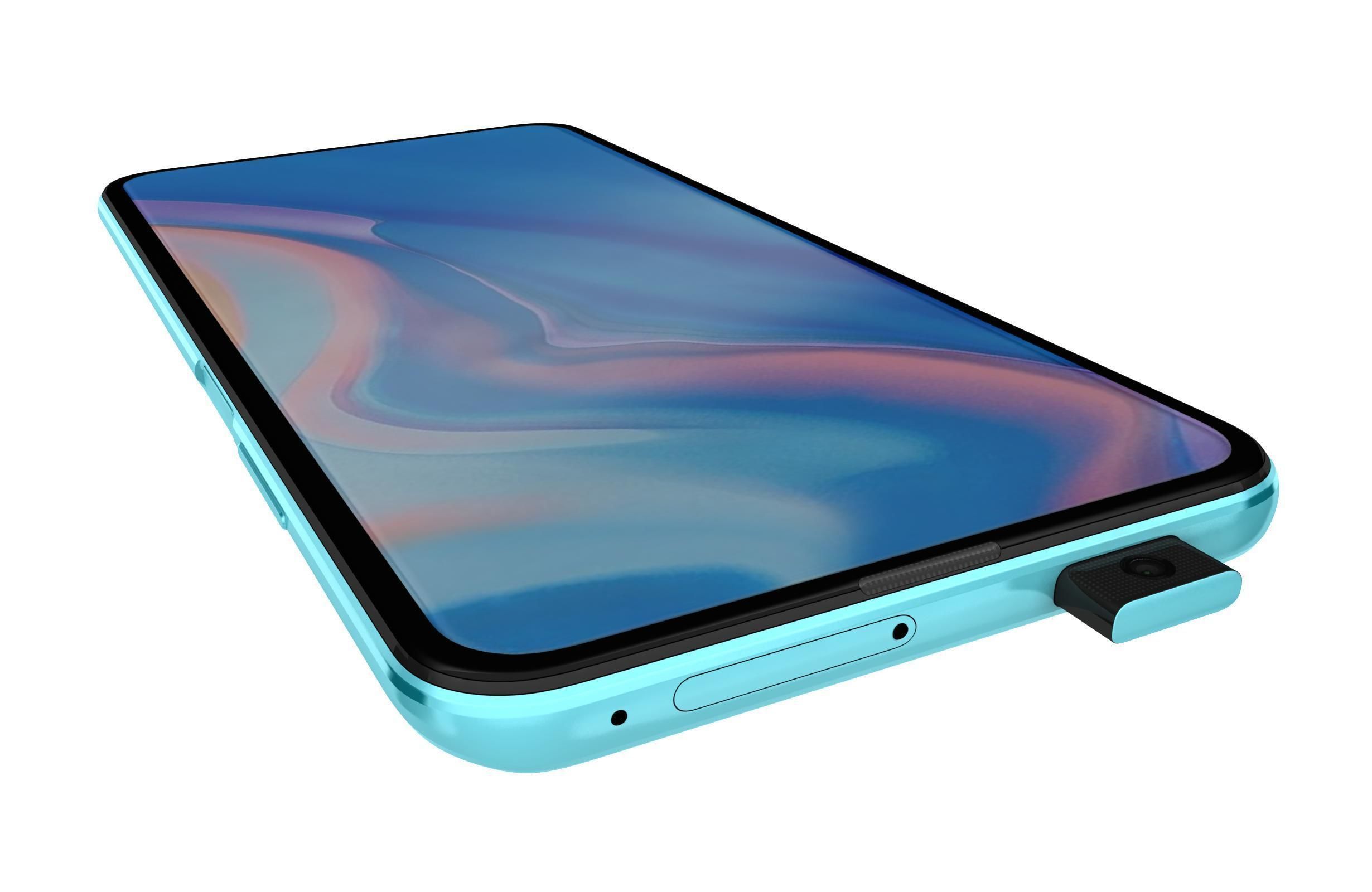 Huawei P Smart Pro 2019 Breathing Crystal 3D model_11