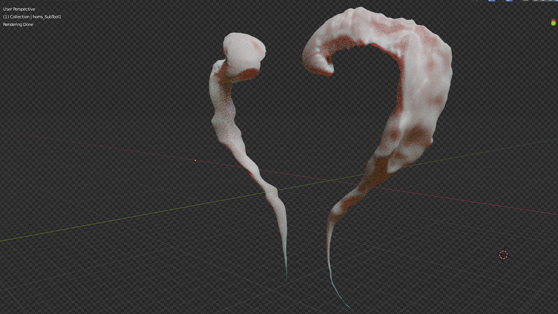 Devil Skull With Horns 3D model_19