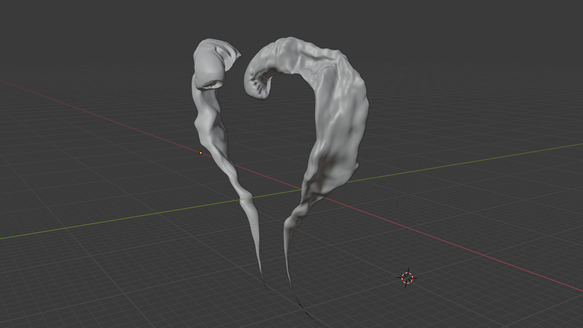 Devil Skull With Horns 3D model_17