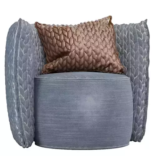 armchair-Rugiano  Nella Vetrina 3D model