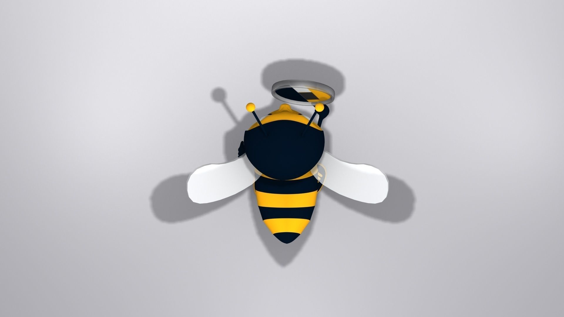 Bee Character 3D model_3