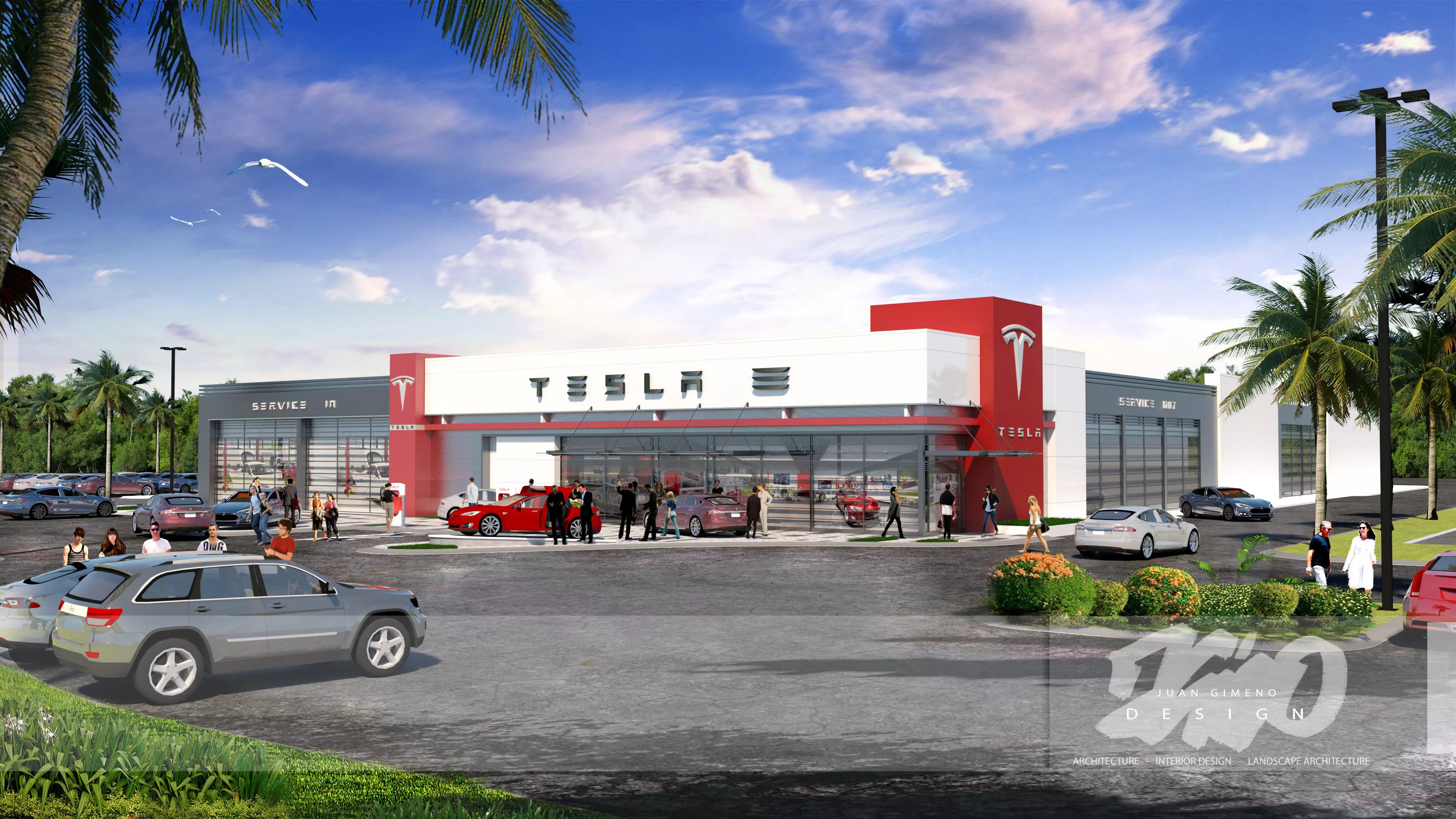 Tesla Custom Prototype Tesla - New prototype 3D model | CGTrader