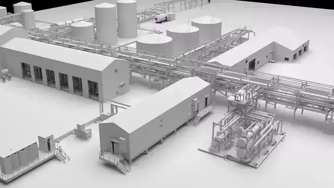 factory 3D model