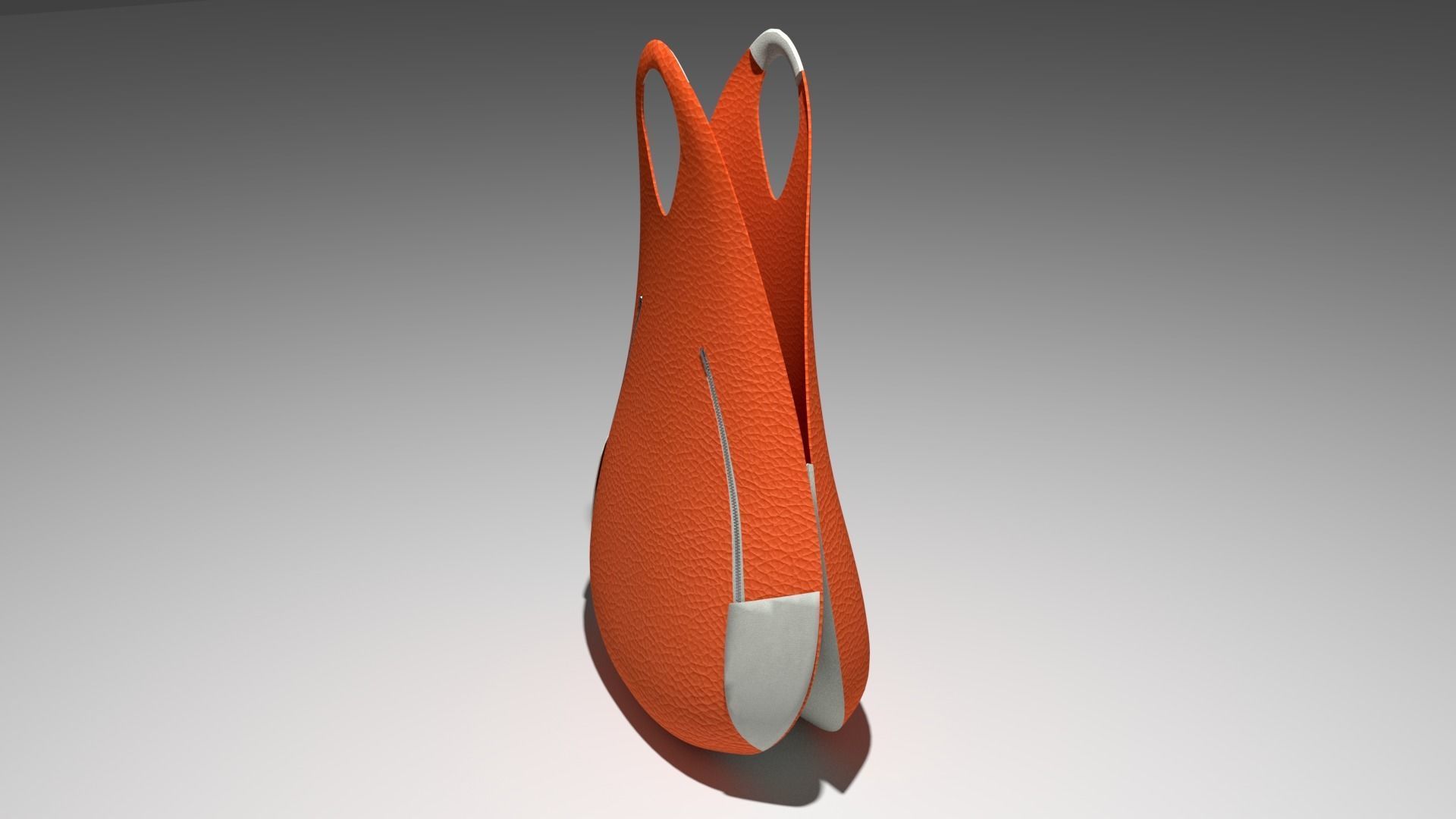 The Apricot Women Bag light modern and practical 3D model_1