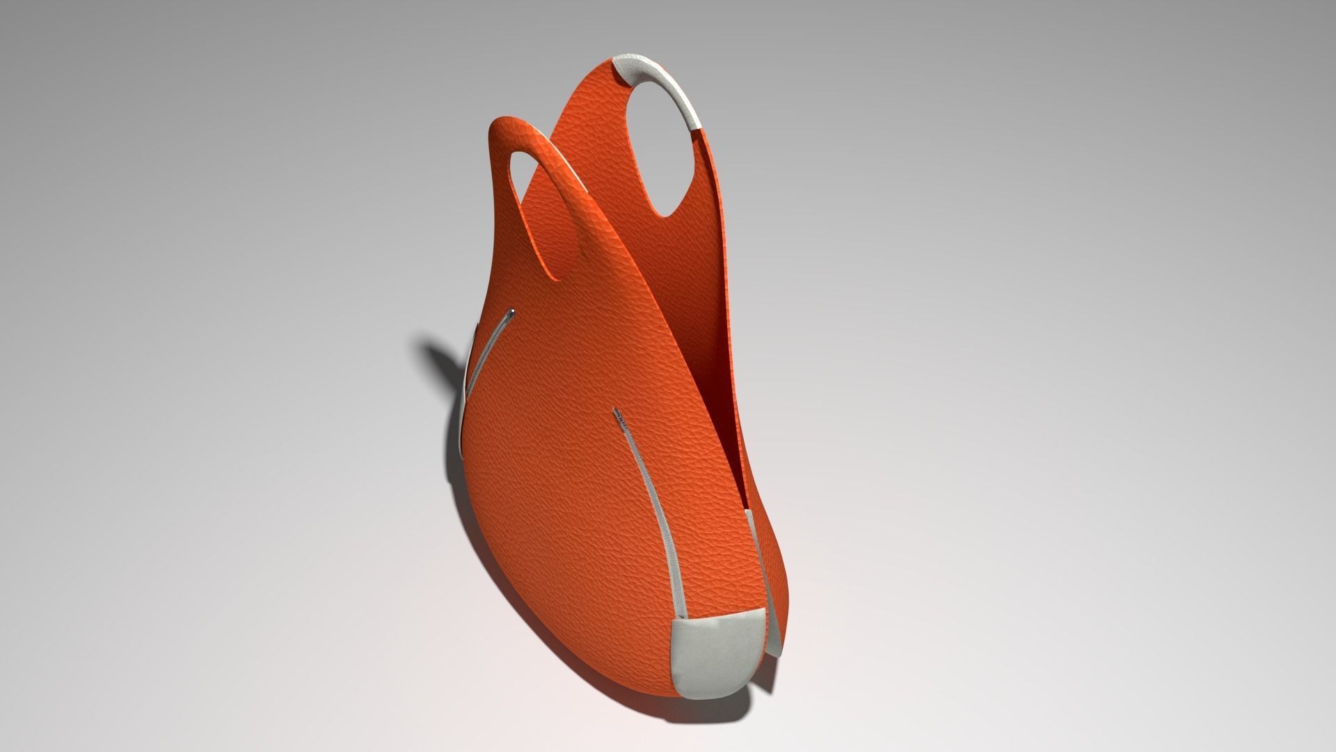 The Apricot Women Bag light modern and practical 3D model_3