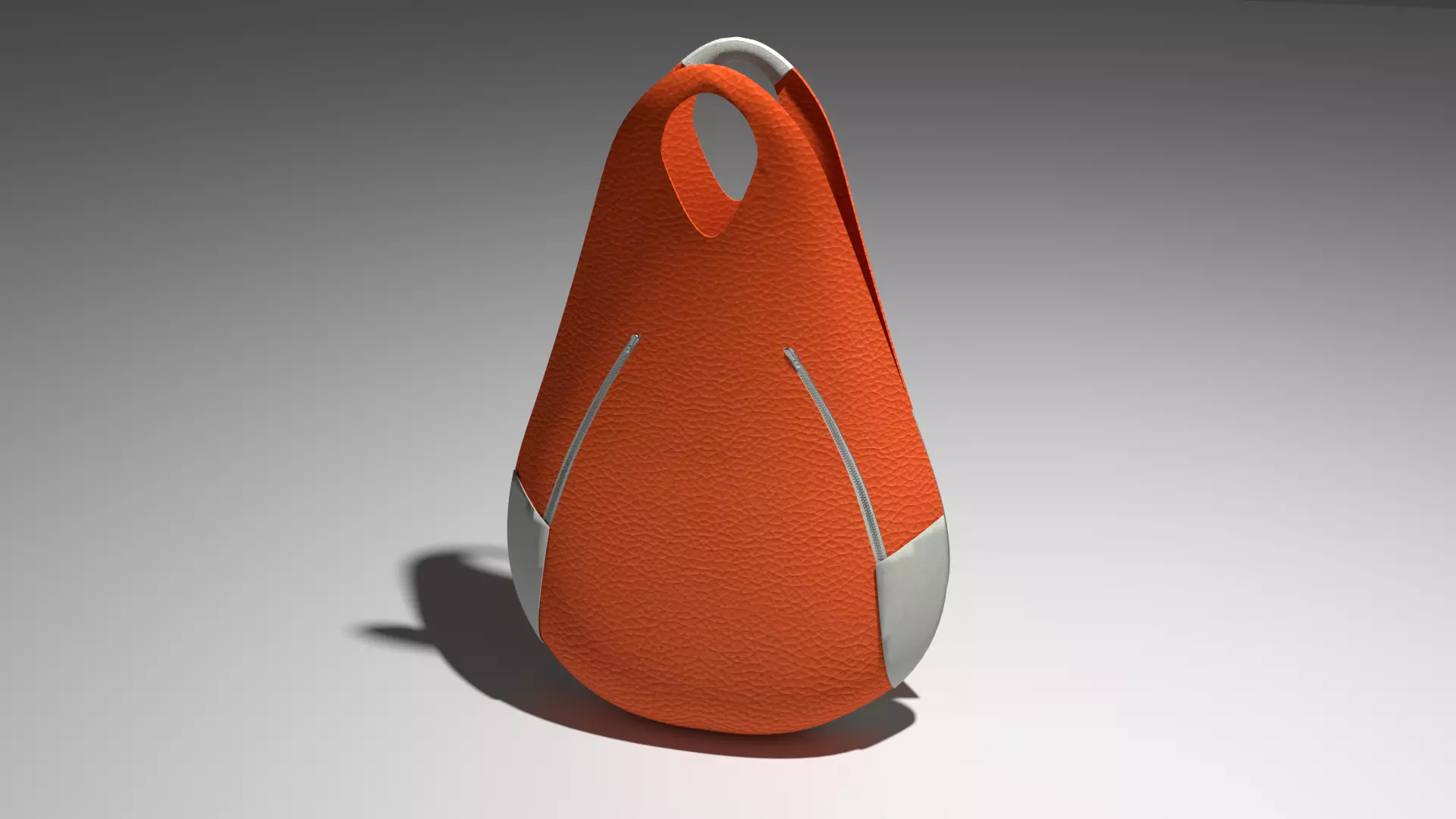 The Apricot Women Bag light modern and practical 3D model_0