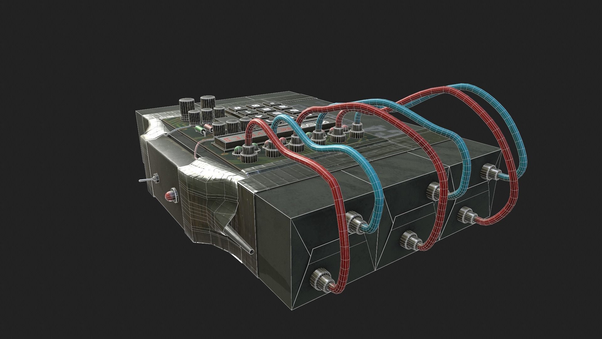 C4 Explosive with Detonator 3D model | CGTrader