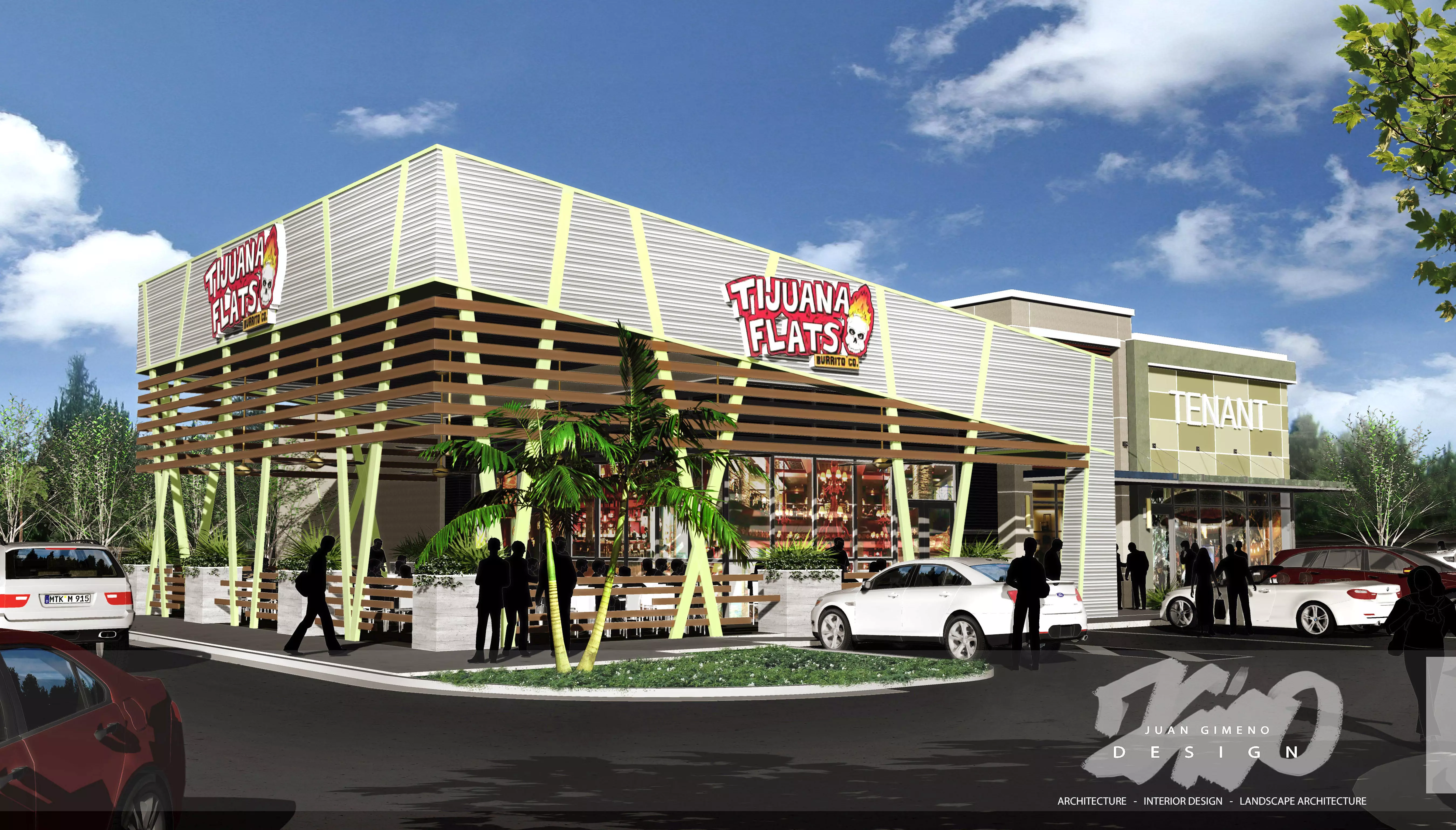 Generic Fast-Food double box out parcel 3D model_0