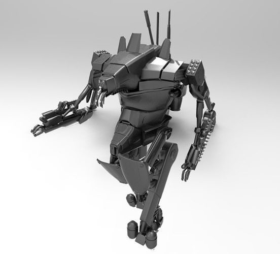 District 9 Mech 3D print model