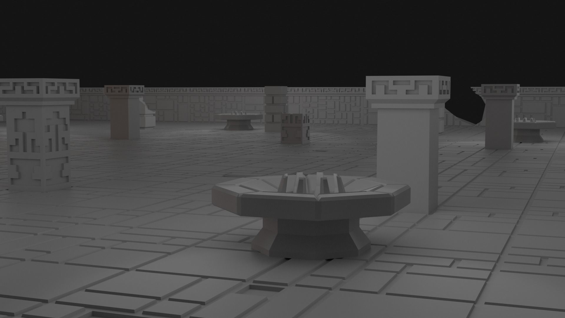 Dwarven Fort Tile Collection 3D print model_15