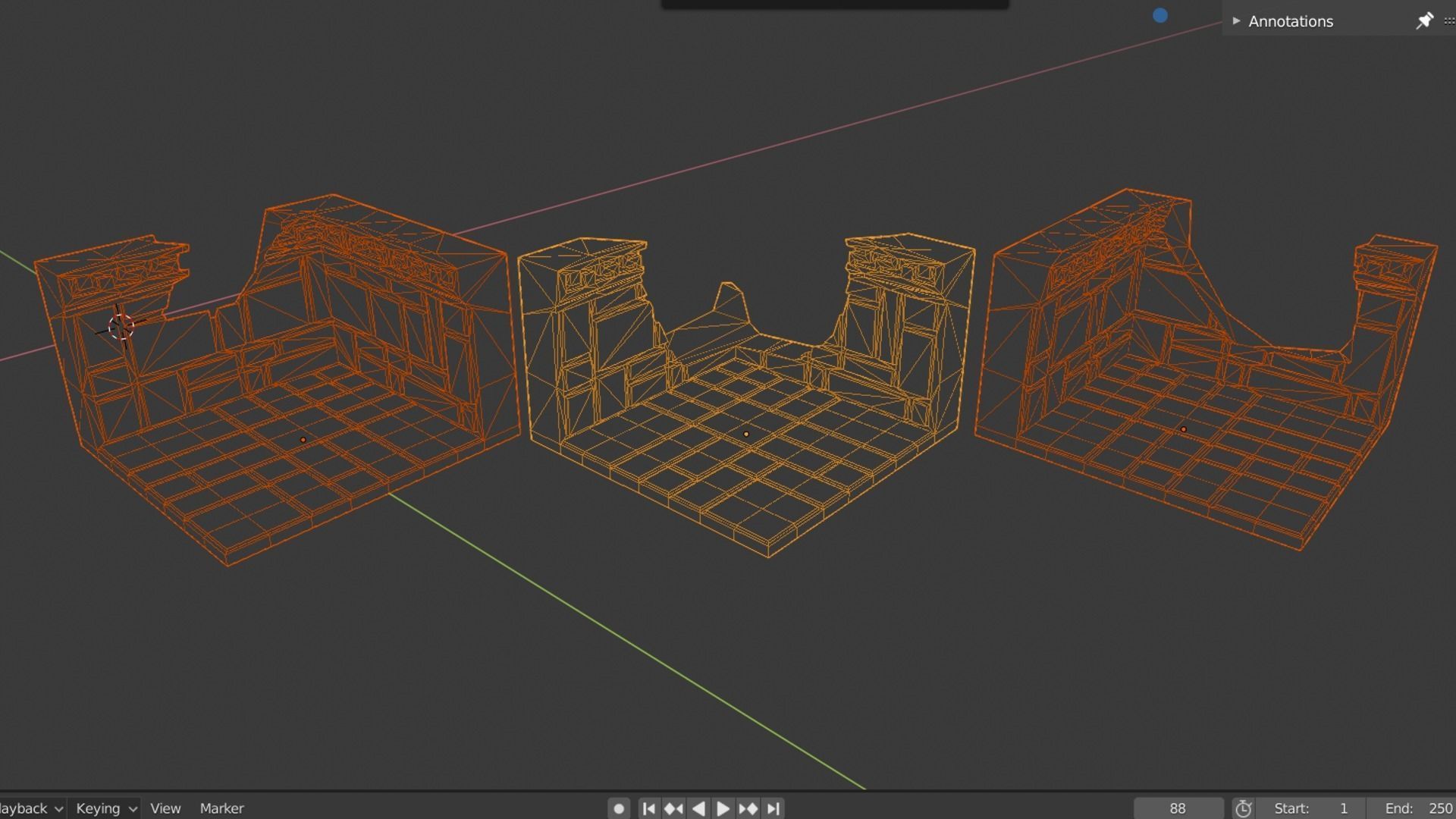 Dwarven Fort Tile Collection 3D print model_19