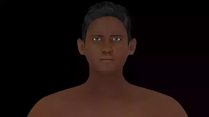 Model 15 male nude animation