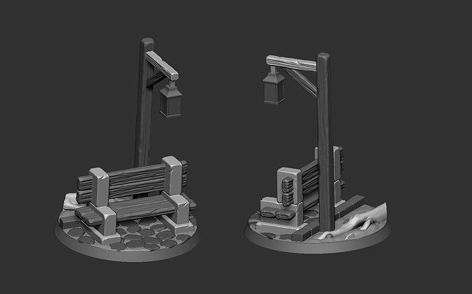 Miniature Environment Park 3D print model