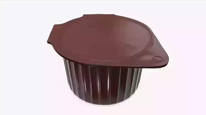 Coffee creme jar sealed mock-up