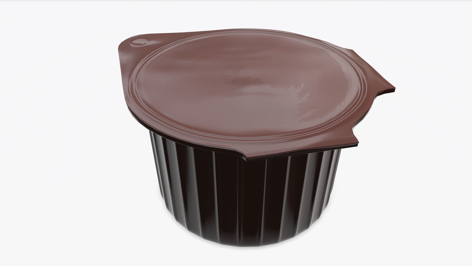 Coffee creme jar sealed mock-up 3D model_3