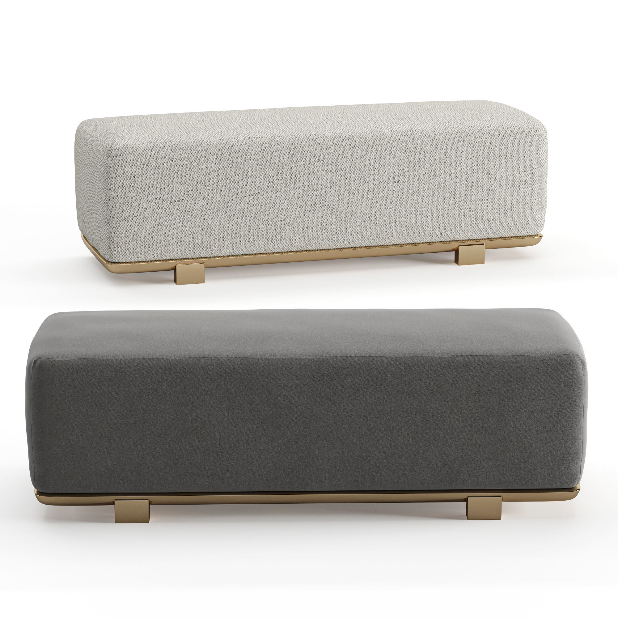 Bench Valery 3D model_4