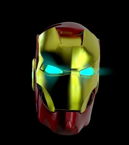 Ironman Helmet 3D model_1