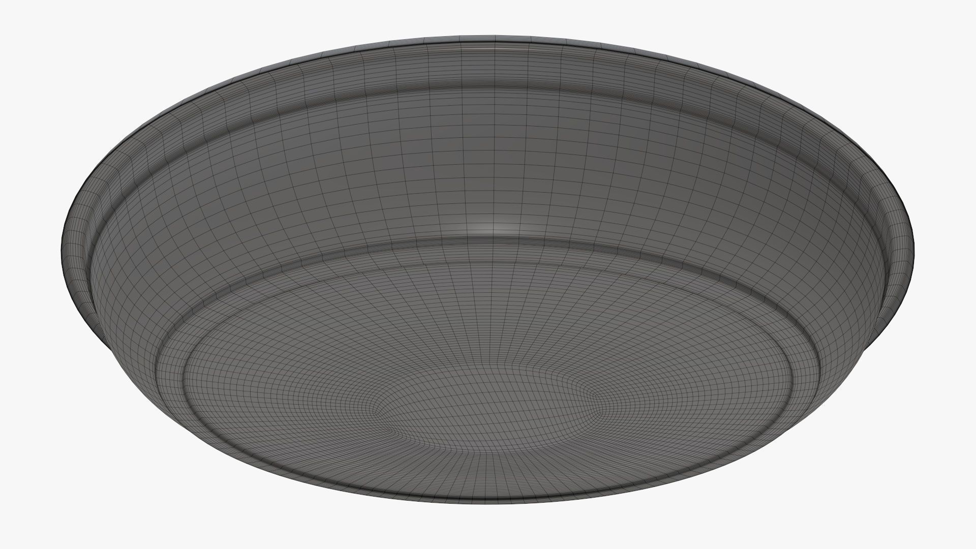 Plastic plate tableware 3D model_6