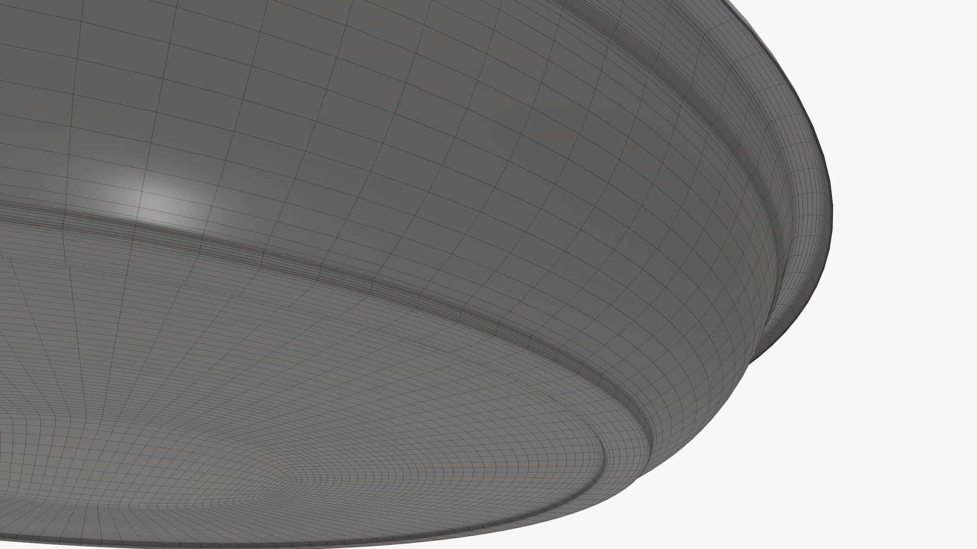 Plastic plate tableware 3D model_8