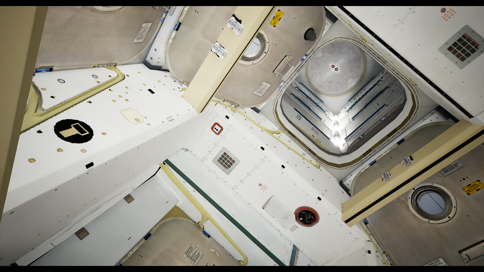 International Space Station Low-poly 3D model_13