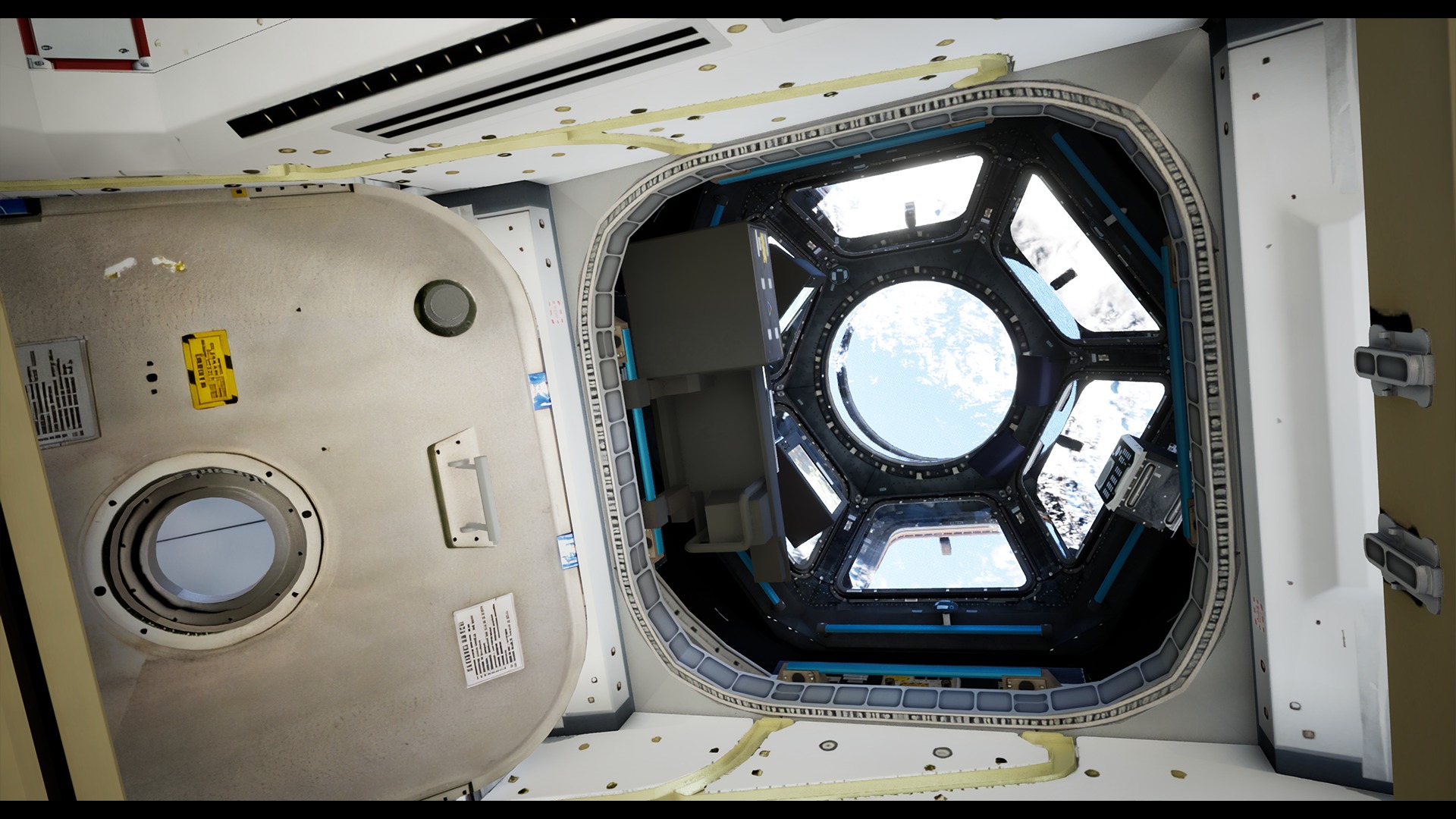 International Space Station Low-poly 3D model_12