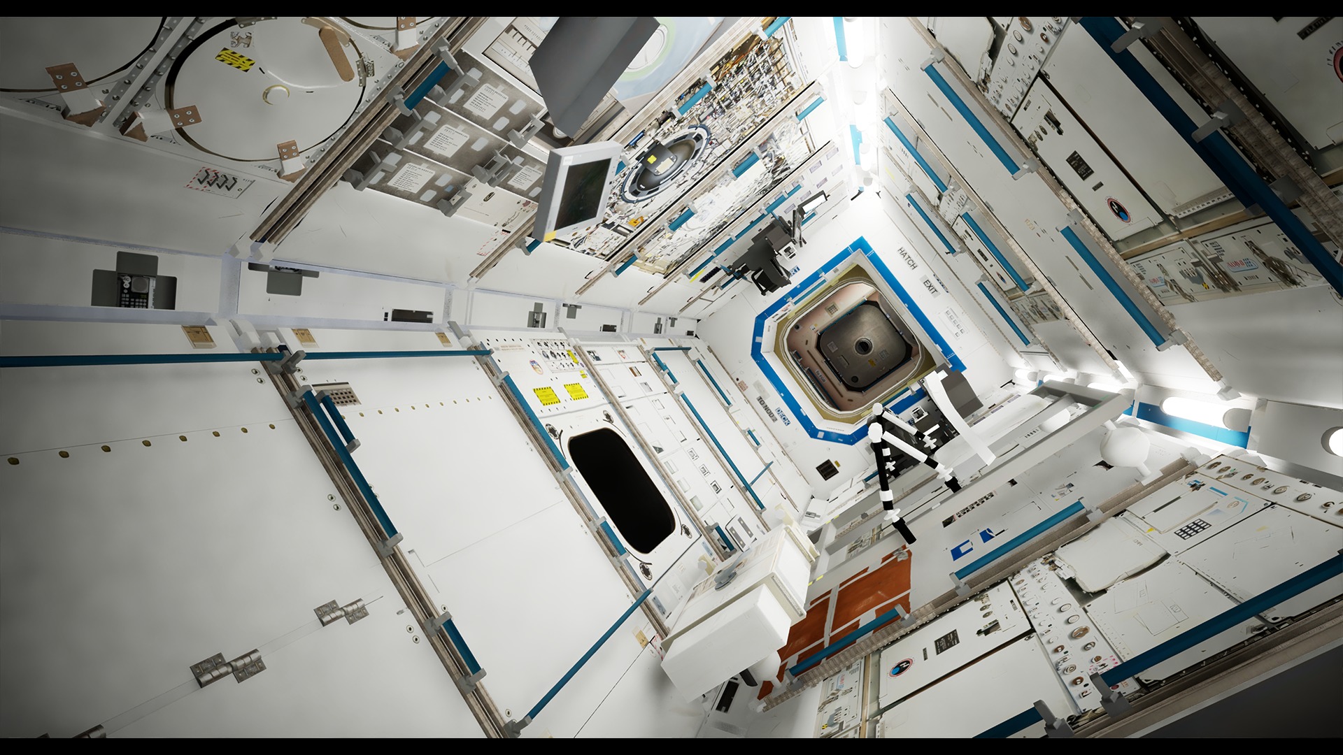 International Space Station Low-poly 3D model_15