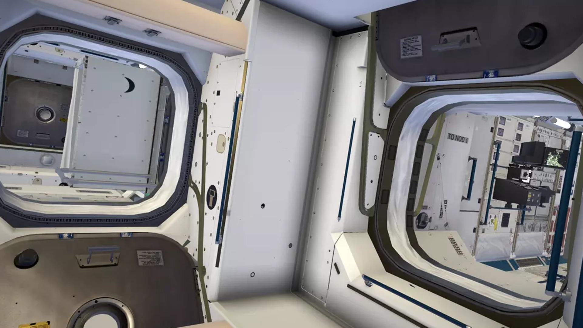 International Space Station Low-poly 3D model_36