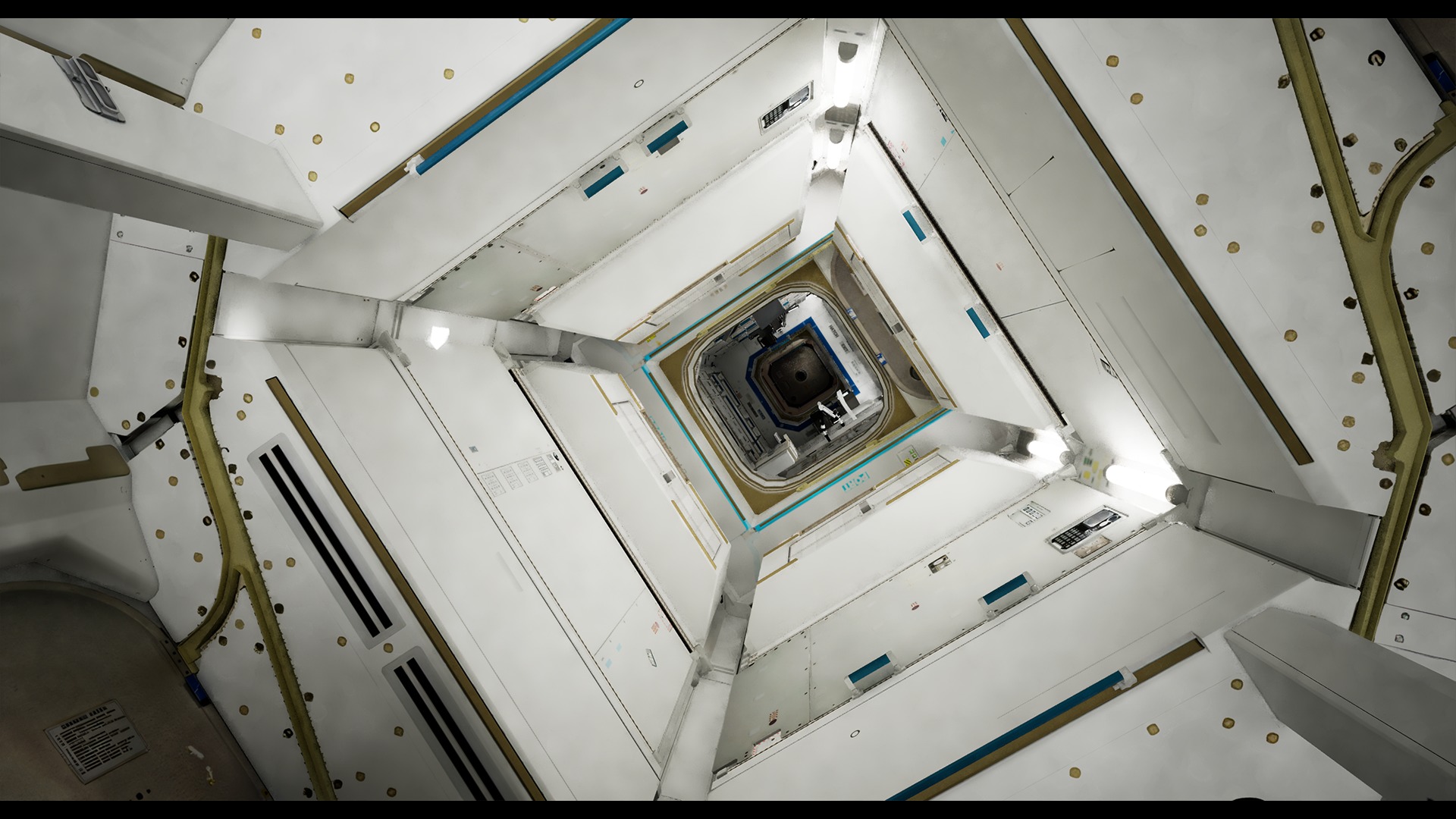 International Space Station Low-poly 3D model_14