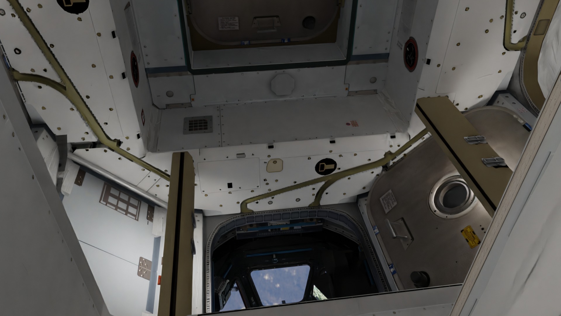 International Space Station Low-poly 3D model_30