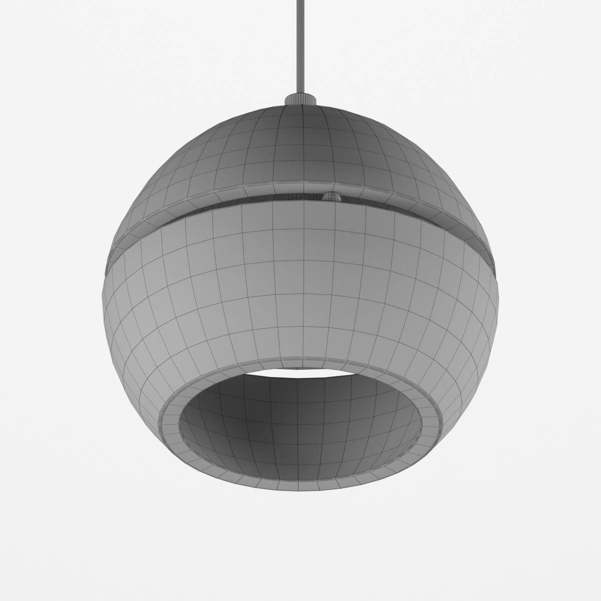 Volo 1-Light Sphere Pendant by Lucide 3D model_5