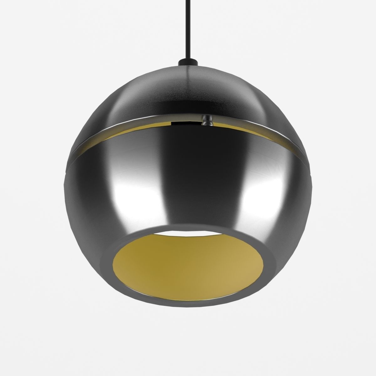 Volo 1-Light Sphere Pendant by Lucide 3D model_2
