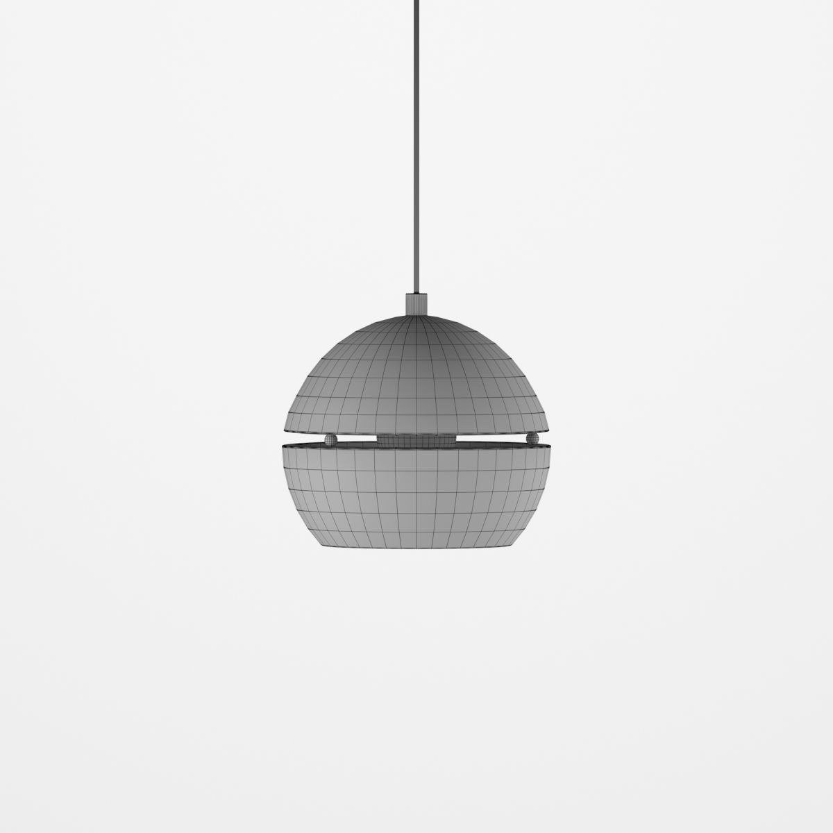 Volo 1-Light Sphere Pendant by Lucide 3D model_4