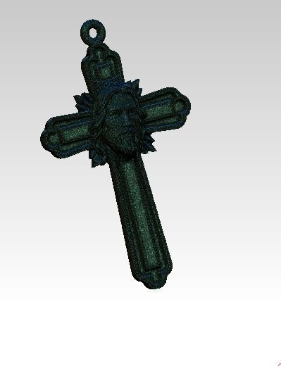 Jesus Cross Crucifix 3D print model_4