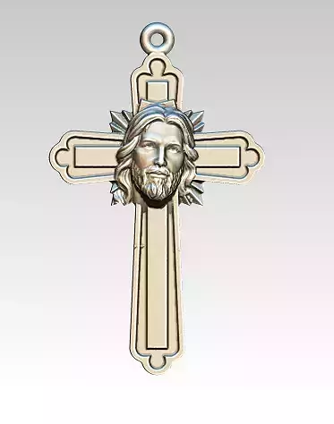 Jesus Cross Crucifix 3D print model