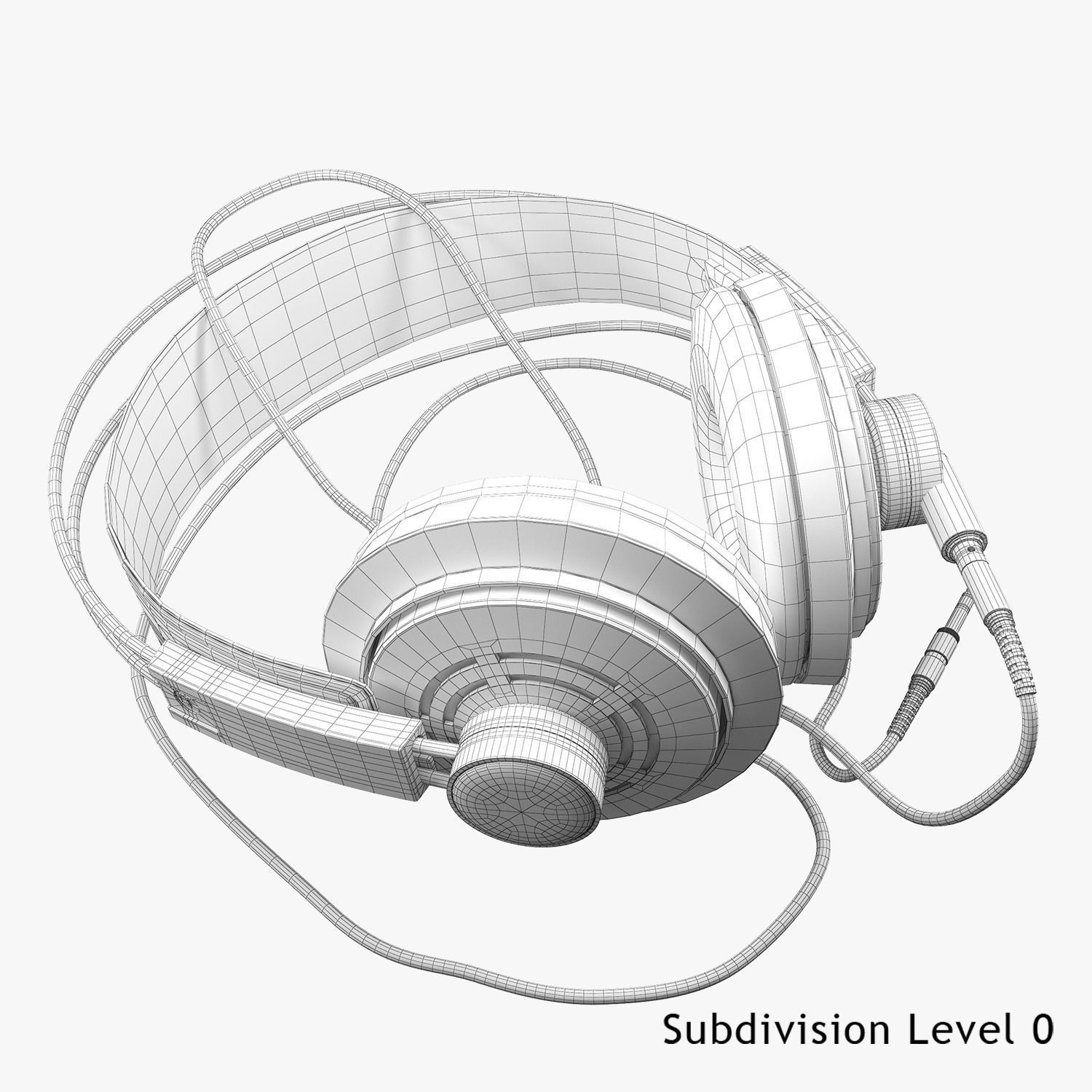 AKG K141 Studio 3D model_8