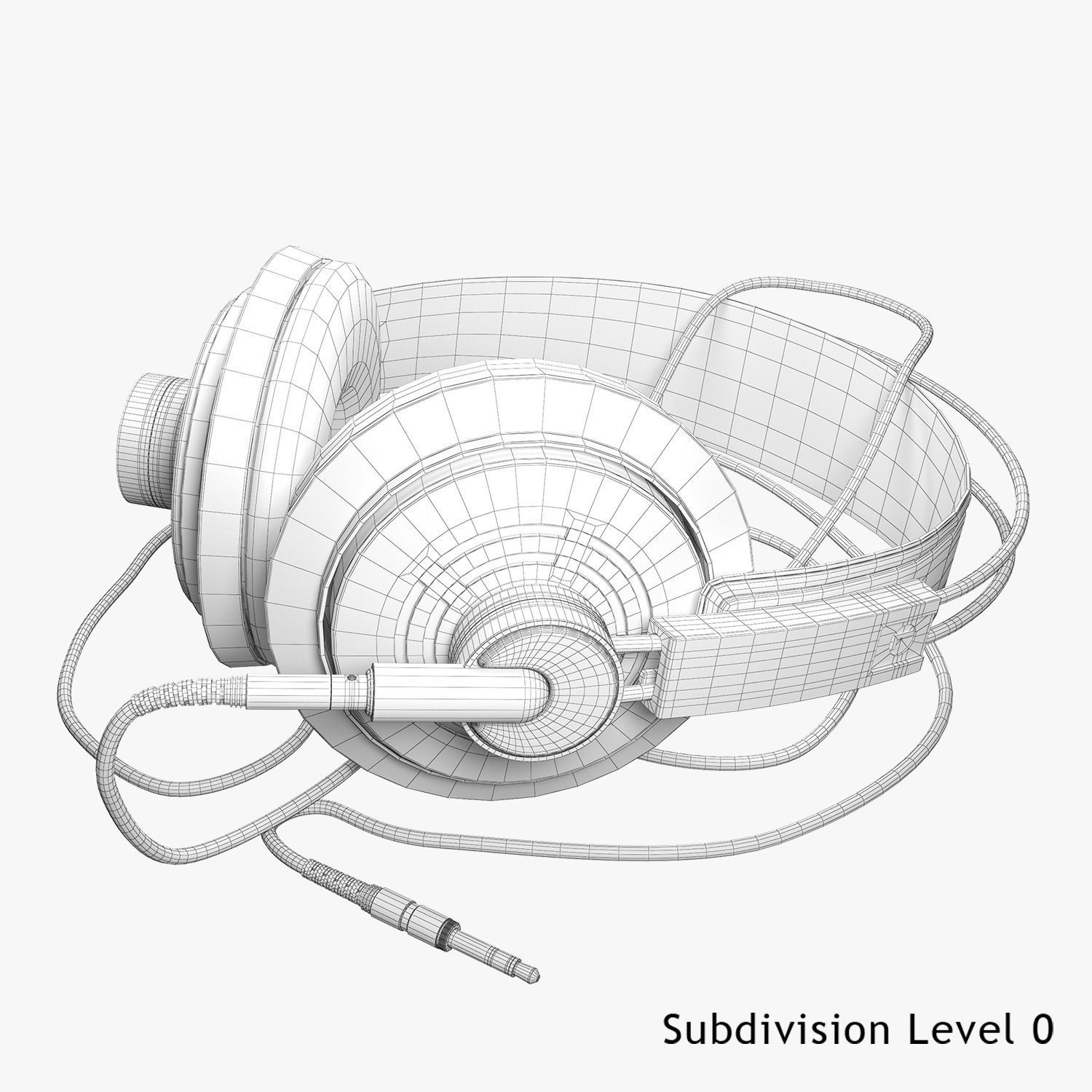 AKG K141 Studio 3D model_7