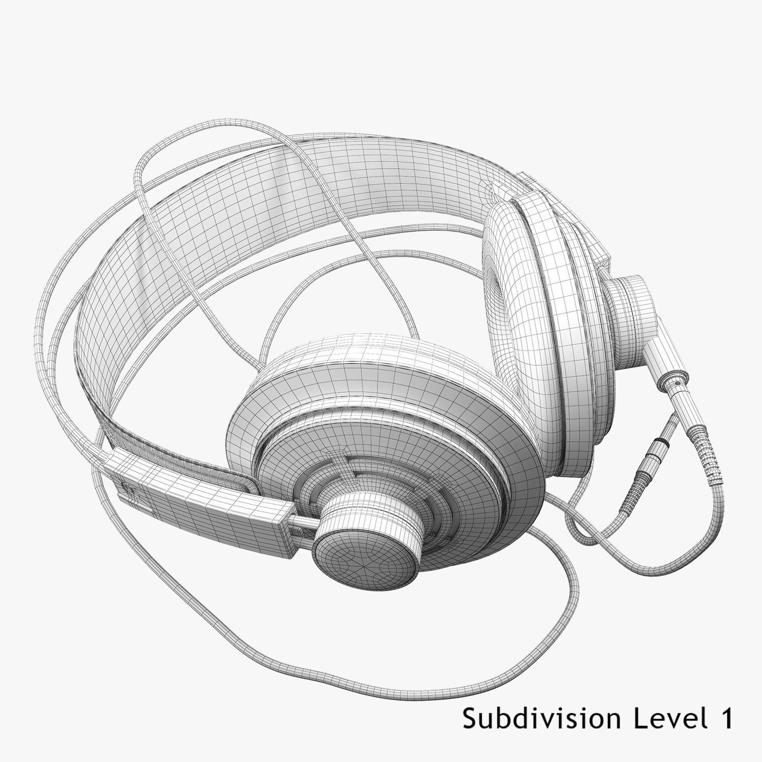 AKG K141 Studio 3D model_10
