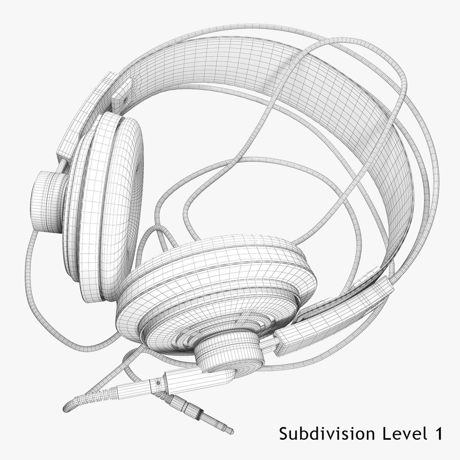 AKG K141 Studio 3D model_16