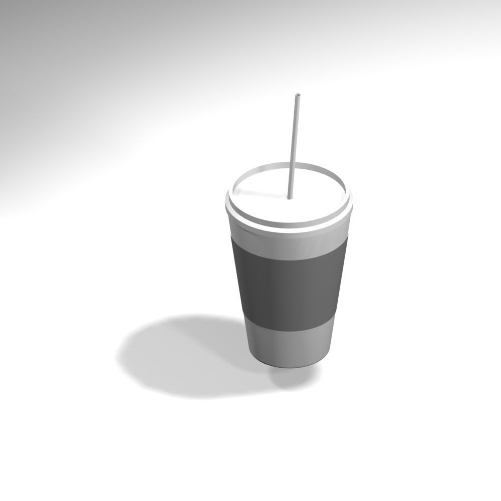 3D Food in ISO view for apps Low-poly 3D model_7