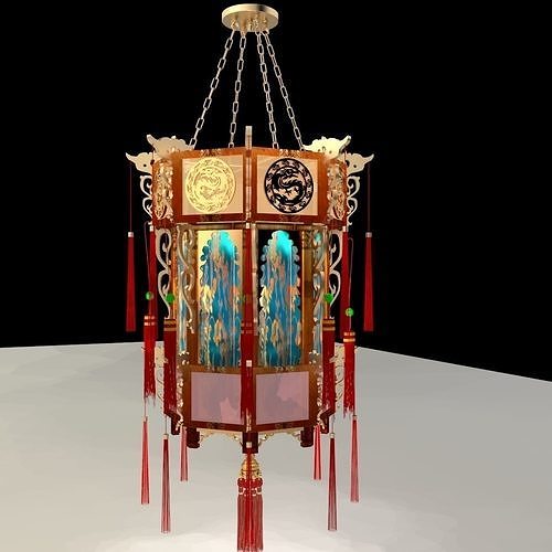 Chinese Palace Lantern 3D model