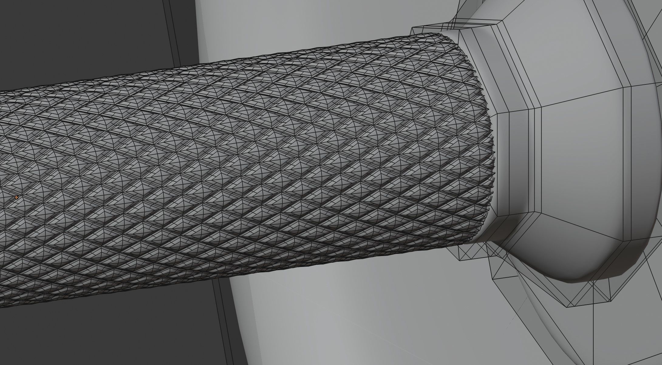 Set of dumbbells for sports 3D model_2